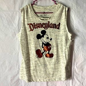 Disneyland - Mickey Mouse - Women’s Tank Top - Metallic Mickey
